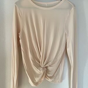 Lululemon Crescent Tie Top